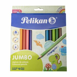 Lápices De Colores Super Soft  Jumbos PELIKAN X 12 Uds