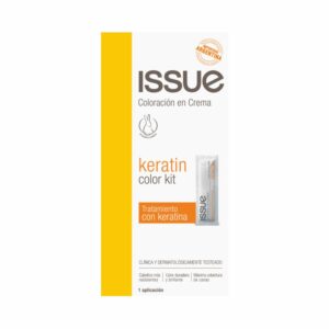 Tinte De Cabello Keratin Color N° 7 Rubio ISSUE 1 Kit