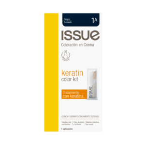 Tinte De Cabello Keratin Color N° 1A Negro Azulado ISSUE 1 Kit