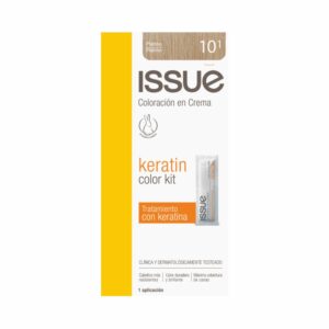 Tinte De Cabello Keratin Color N° 10.1 Platino ISSUE 1 Kit
