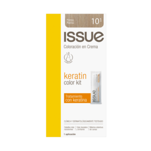 Tinte De Cabello Keratin Color N° 10.1 Platino ISSUE 1 Kit