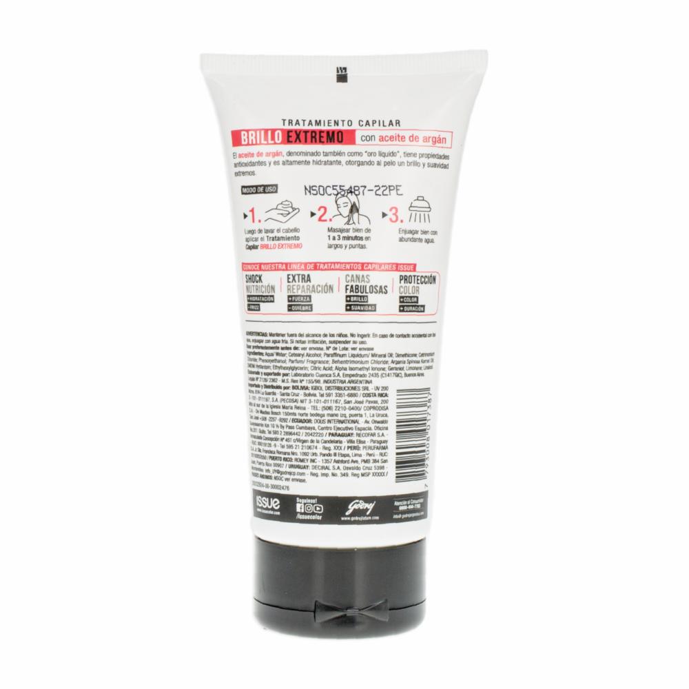 Tratamiento Capilar Brillo Extremo ISSUE 150 G - Imagen 2