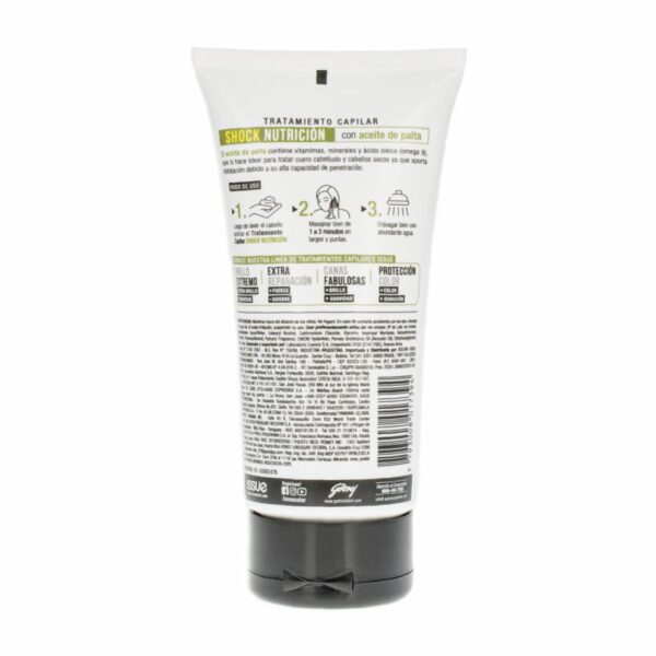 Tratamiento Capilar Shock Nutrición ISSUE 150 G - Imagen 2