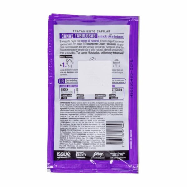 Tratamiento Capilar Canas Fabulosas ISSUE 50 G - Imagen 2
