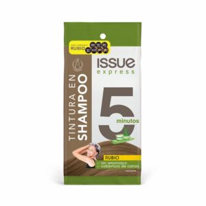 Tintura De Cabello En Shampoo Express 5 Minutos Sin Amoníaco Tono Rubio ISSUE 25 Ml