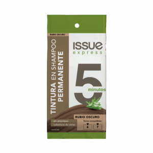 Tintura De Cabello En Shampoo Express 5 Minutos Sin Amoníaco Tono Rubio ISSUE 25 Ml