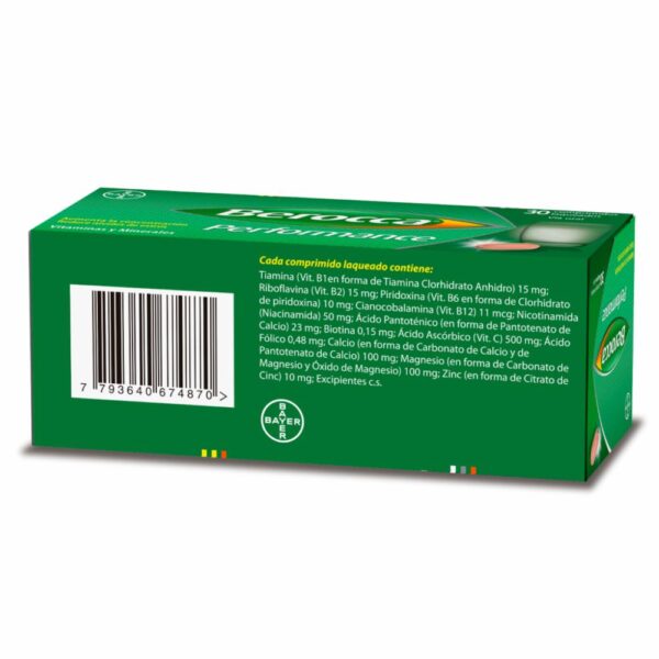 Multivitamínico Performance En Comprimidos BEROCCA X 30 Uds - Imagen 3
