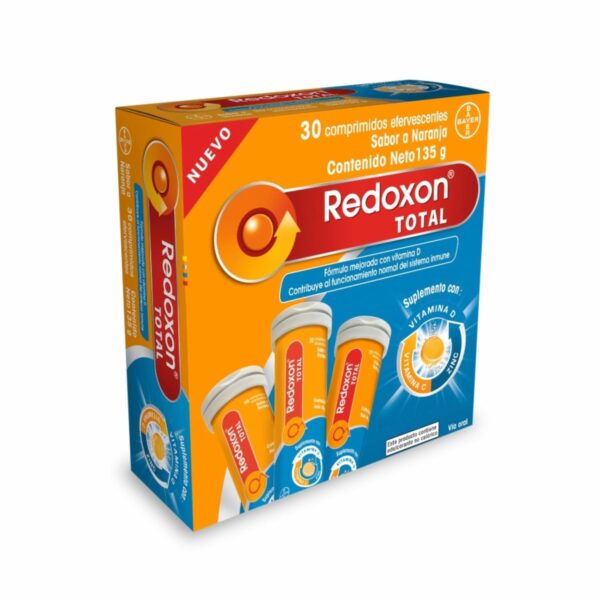 Vitamina C Total Efervescente 3Pack REDOXON 3 X 45 G - Imagen 2