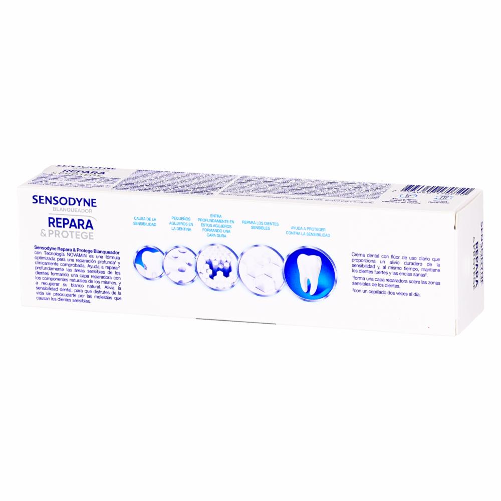 Crema Dental Blanqueador Repara & Protege SENSODYNE 100 G - Imagen 2