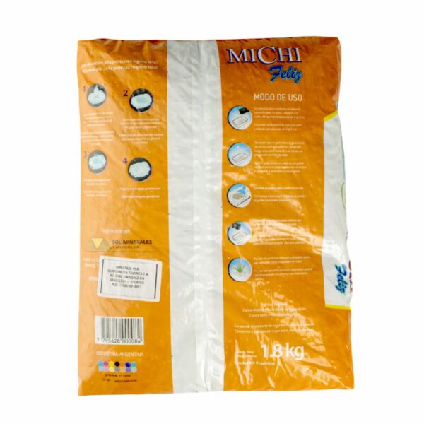 Piedras Sanitarias Para Gatos MICHI 1,8 KG - Imagen 2