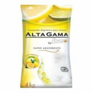 Piedras Sanitarias Para Gatos Perfumada Con Aroma A Limón ALTA GAMA 3,6 Kg