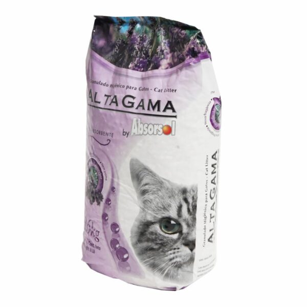Piedras Sanitarias Para Gatos Perfumada Con Aroma A Lavanda ALTA GAMA 3,6 Kg - Imagen 4