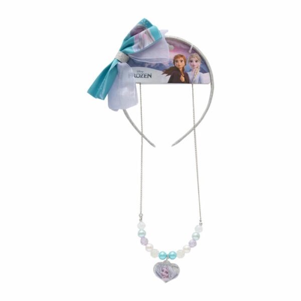 Vinchas Diseño Diadema Y Collar FROZEN X 2 Uds
