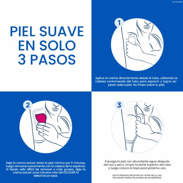 Crema Depiladora Para Bikini Y Axilas VEET 100 Ml - Imagen 4