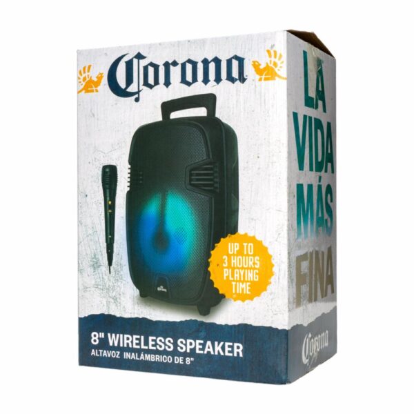 Parlante Amplificado TWS 23668-CO CORONA Negro - Imagen 4