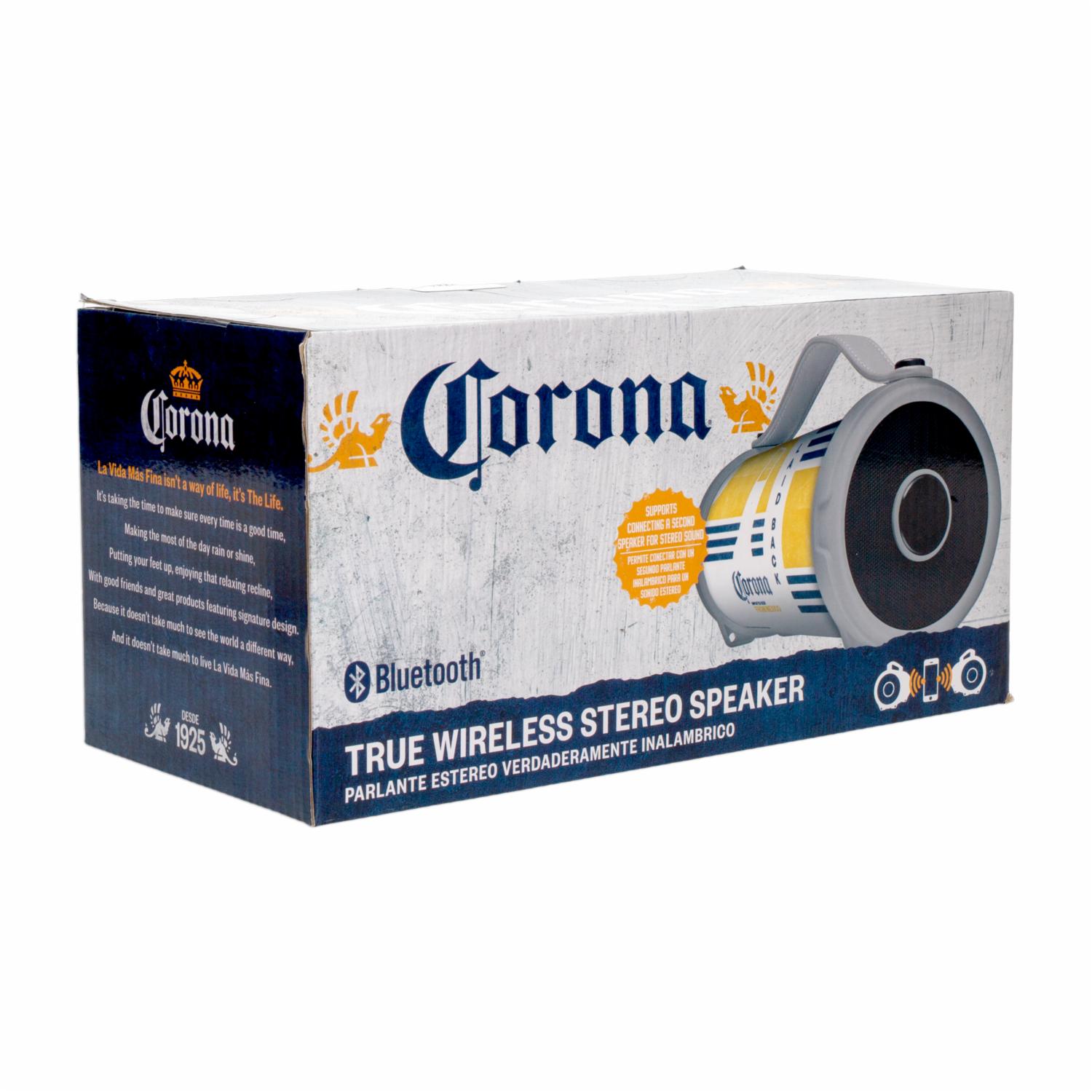 Parlante TWS 24763-CO CORONA Blanco Con Azul - Imagen 4