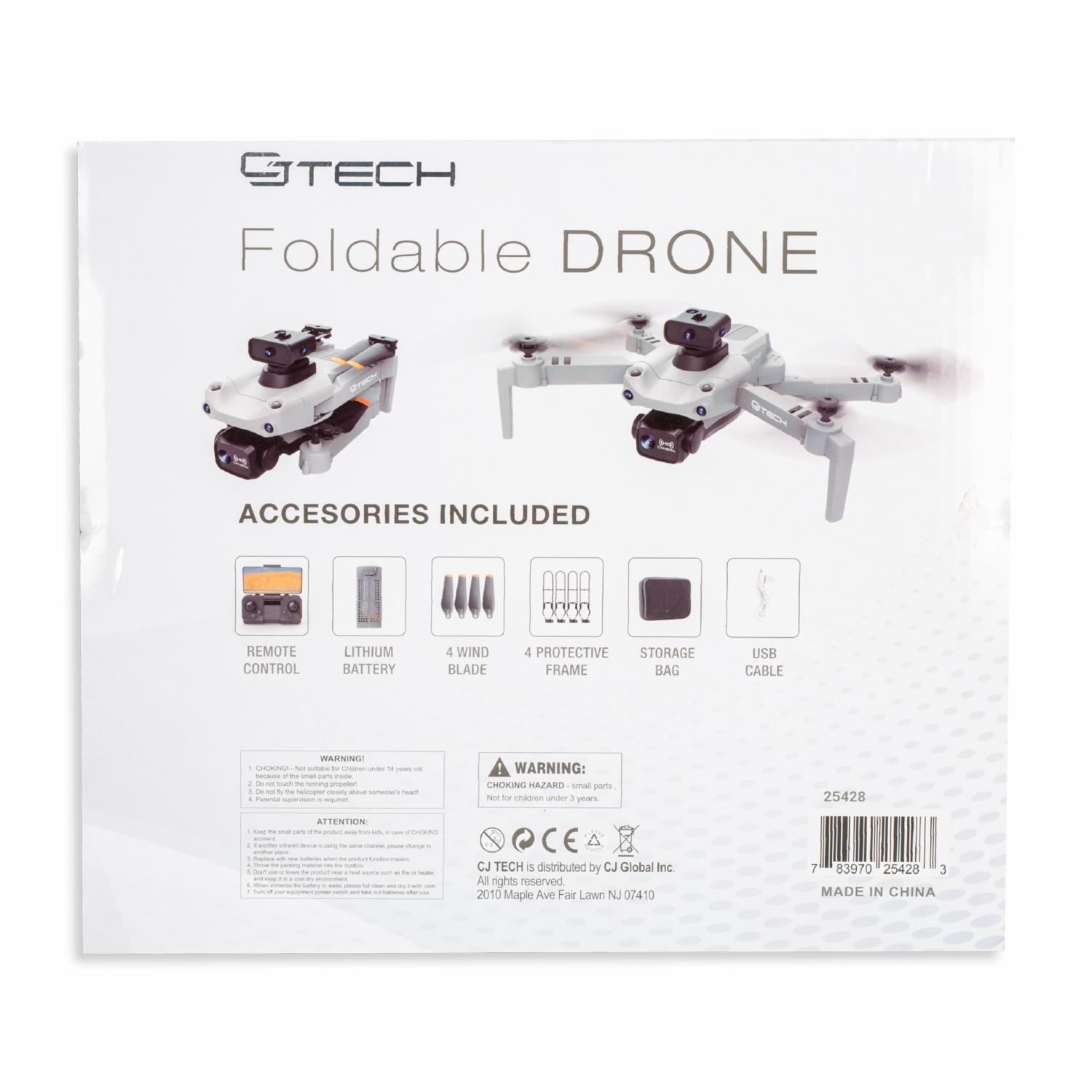 Dron Pegable CJ GLOBAL Cámara HD - Imagen 3