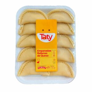 Empanadas Rellenas De Queso Mozarrella Listas Para Freir PRODUCTOS TATY X 10 Uds 130 G