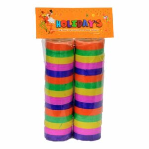 Serpentina Multicolor Delgada HOLIDAYS X 2 Uds