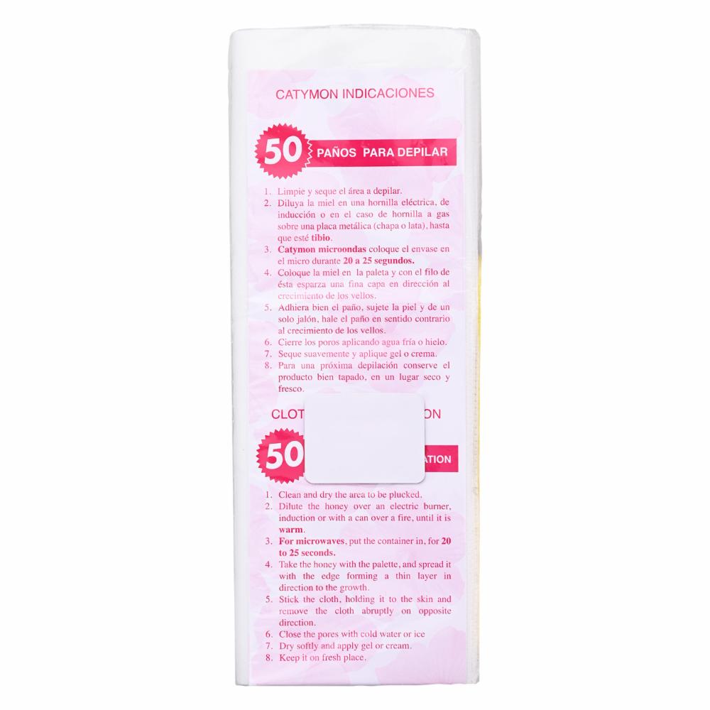 Paños Depiladores CATYMON 50 u - Imagen 2