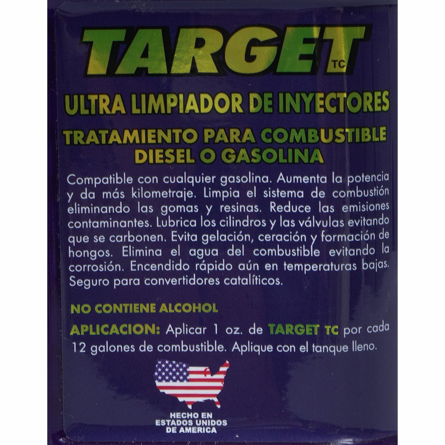 Limpiador De Inyectores TARGET 8 oz - Imagen 2
