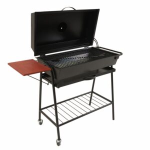 Parrilla De Carbón Con Tapa Ahumadora ARTE VALLE Grande