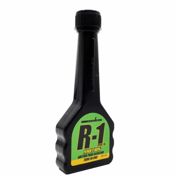 Aditivo Para Gasolina R-1 Exclusivo Para Motos QUALCO 40 Ml - Imagen 3