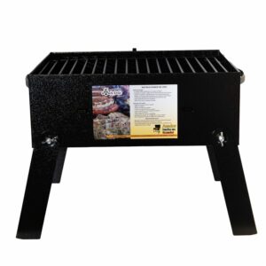 Parrilla De Carbón Plegable Rectangular ARTE VALLE Pequeña
