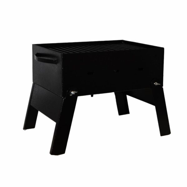 Parrilla De Carbón Plegable Rectangular ARTE VALLE Pequeña - Imagen 2