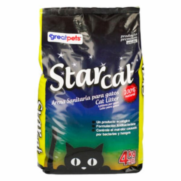 Arena Para Gatos Para Gatos STAR CAT 4 KG