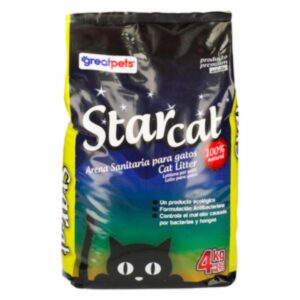 Arena Para Gatos Para Gatos STAR CAT 4 KG