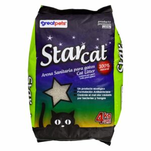 Arena Para Gatos Para Gatos STAR CAT 4 KG