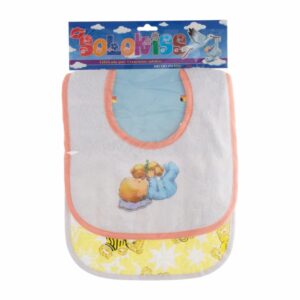 Babero Pequeño Toalla Y Acolchado SOLOKISS X 2 Uds