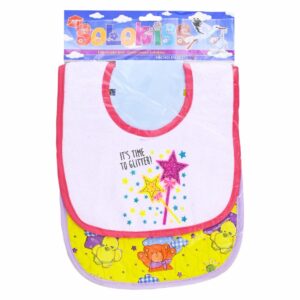 Babero Pequeño Toalla Y Acolchado SOLOKISS X 2 Uds