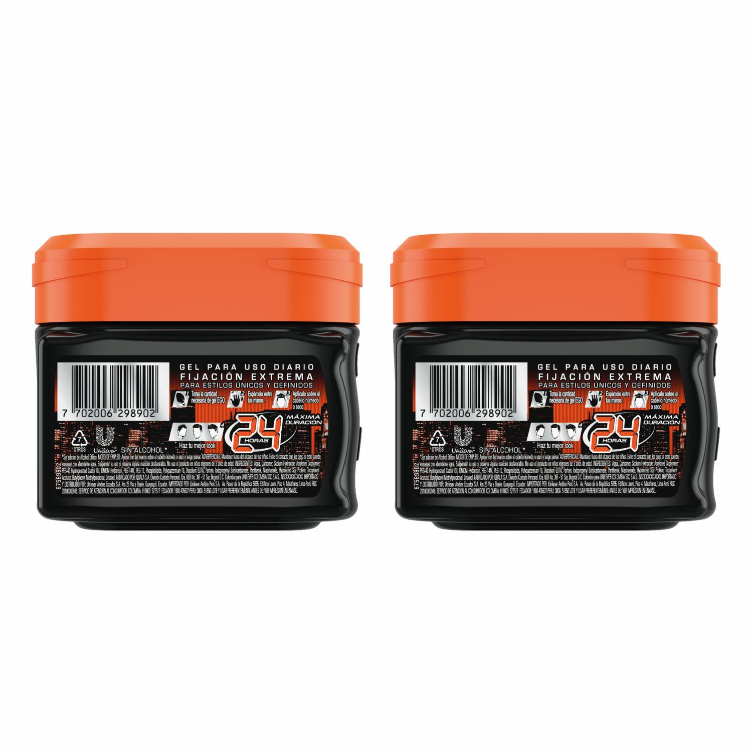 Gel Para Peinar Attraction EGO 2 X 500 G - Imagen 2