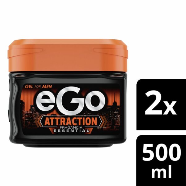 Gel Para Peinar Attraction EGO 2 X 500 G - Imagen 3