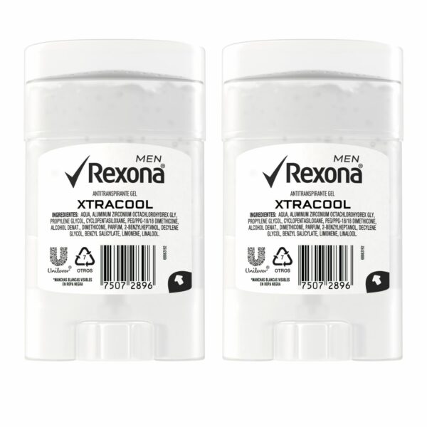 Desodorante En Gel Para Hombre Xtracool REXONA 2 X 80 G - Imagen 2