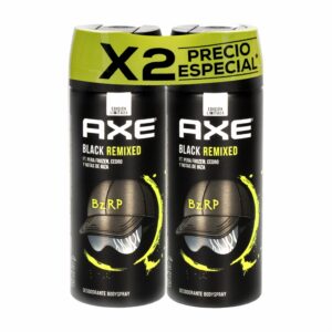 Desodorante En Aerosol Body Black AXE 2x 150 Ml