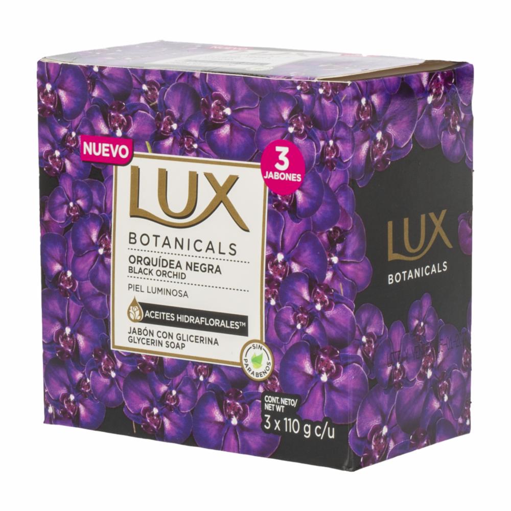 Jabón En Barra De Orquídea Negra LUX 3 X 110 G - Imagen 2
