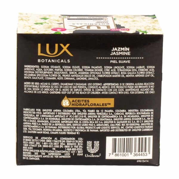 Jabón En Barra Fragancia Jazmín LUX 3x100G - Imagen 2