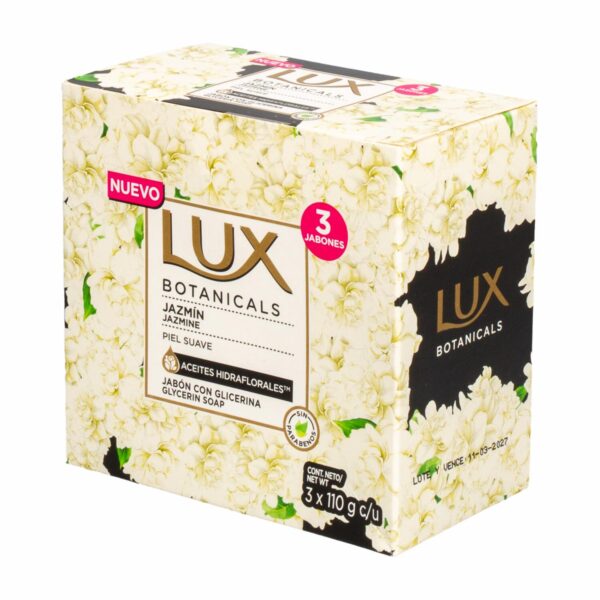 Jabón En Barra Fragancia Jazmín LUX 3x100G - Imagen 3
