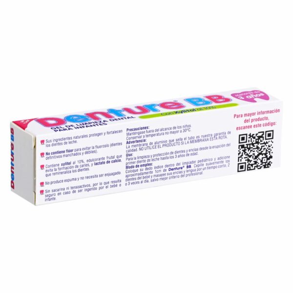 Crema Dental Infantil Tuti Fruti 0-3 Años DENTURE 30 G - Imagen 2