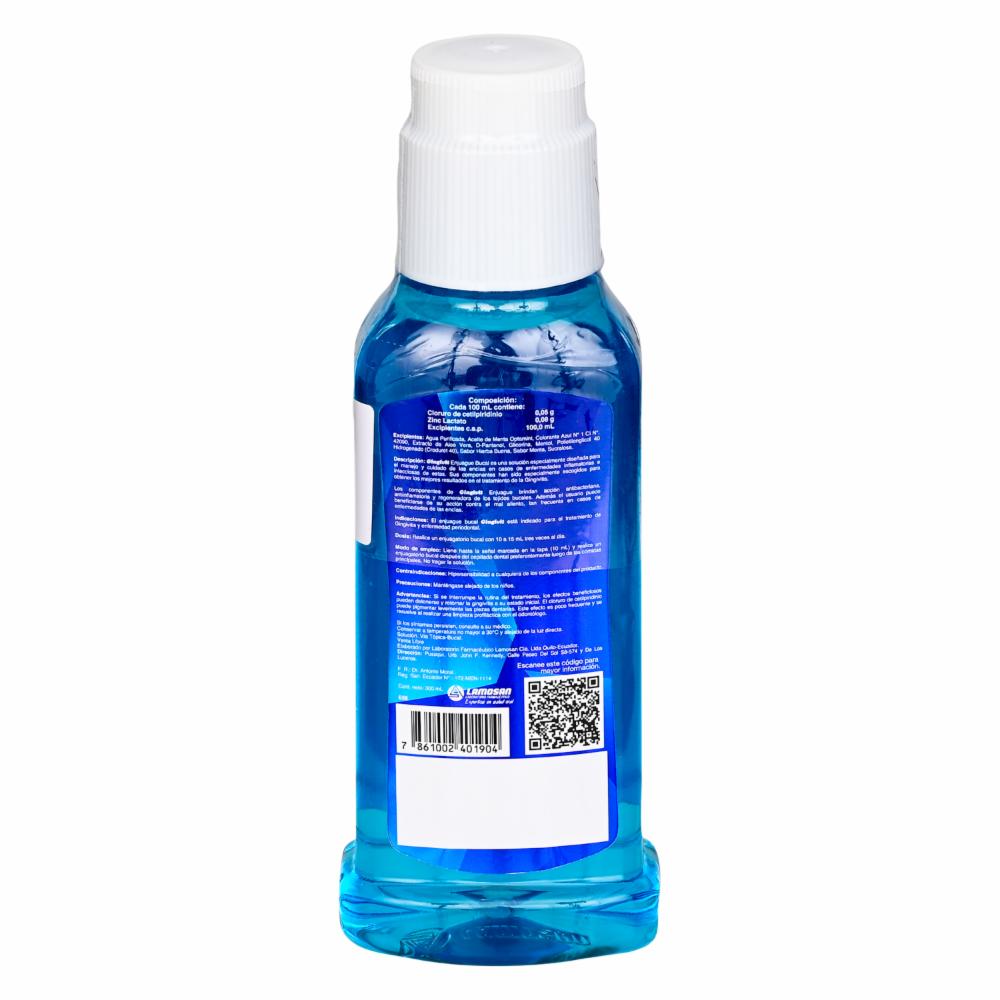 Enjuague Bucal Encías Sensibles GINGIVIT 300 Ml - Imagen 2