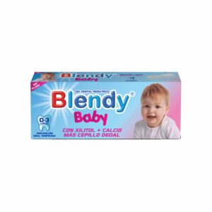 Crema Dental Infantil Baby Tuti Fruti Con Cepillo 0 A 3 Años BLENDY 34 G