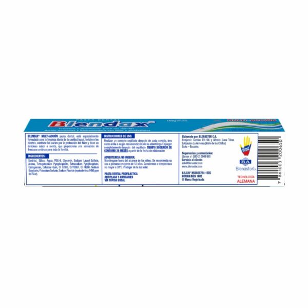 Crema Dental Multi Acción BLENDAX 75 Ml - Imagen 2