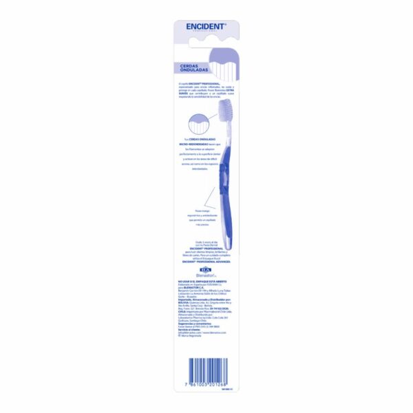 Cepillo Dental Encías Inflamables Cerdas Extra Cerdas Suaves ENCIDENT Unidad - Imagen 2