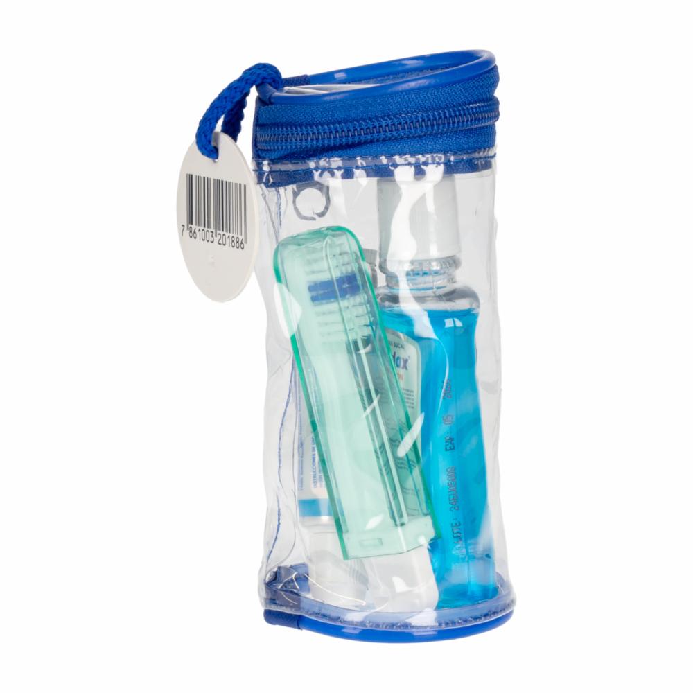 Kit Higiene Bucal Multiacción Pasta + Enjuague + Cepillo BLENDAX Pack X3 U - Imagen 3