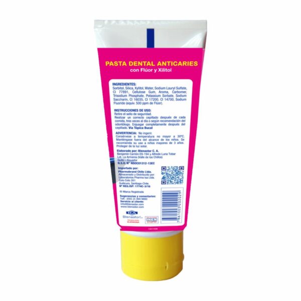 Crema Dental Con Xilitol BLENDY 75 Ml - Imagen 2