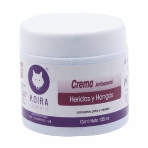 Crema Para Mascotas Antibacterial Y Antihongos KOIRA COSMETICS 125 Ml