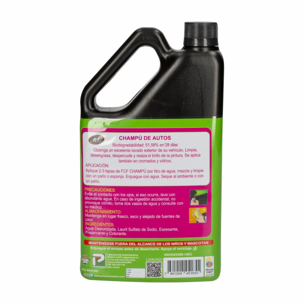 Shampoo Para Automóvil FCF Unidad - Imagen 2